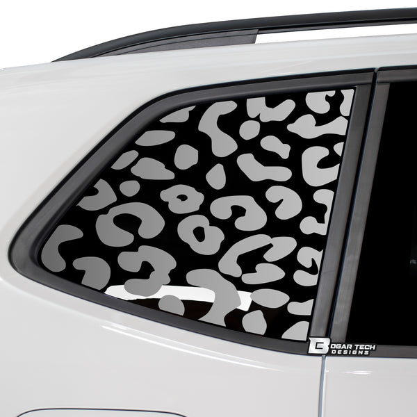 Animal Leopard Cheetah Cow Window Vinyl Decal Stickers Fits Volkswagen Tiguan 2018 - 2023 - Bogar Tech Designs