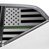 Quarter Window American Flag Vinyl Decal Stickers Fits Volvo XC40 2019 - 2023 - Bogar Tech Designs