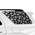 Fits Toyota 4Runner 2025-2026 Animal Leopard Cheetah Cow Window Vinyl Decal Stickers
