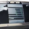 Rear Middle Window American Flag Vinyl Decal Stickers Fits Chevy GMC Silverado Sierra 2014 - 2018 - Bogar Tech Designs
