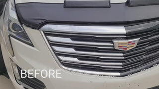 Vinyl Chrome Delete Grille Side Window Rear Blackout Decal Stickers Overlay Film Fits Cadillac XT5 2017-2025