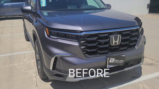 Vinyl Chrome Delete Grille Window Wheel Blackout Decal Stickers Overlay Film Fits Honda Pilot 2023-2025