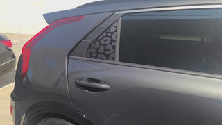 Animal Leopard Cheetah Cow Window Vinyl Decal Stickers Fits Kia Niro 2023 2024
