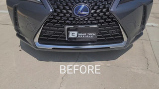 Vinyl Chrome Delete Grille Side Window Wheel Blackout Decal Stickers Overlay Film Fits Lexus UX 2019-2025