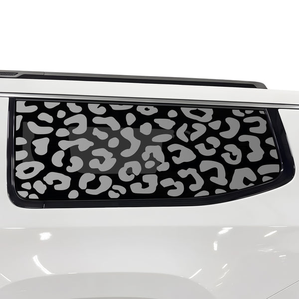 Fits Jeep Grand Wagoneer L 2022-2027 Animal Leopard Cheetah Cow Window Vinyl Decal Stickers