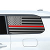 Fits Toyota Land Cruiser 2024-2026 Quarter Window American Flag Vinyl Decal Stickers - Bogar Tech Designs