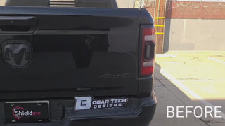 Full Headlight Taillight Precut Smoked PPF Tint Kit Film Overlay Fits Dodge Ram 2019-2022