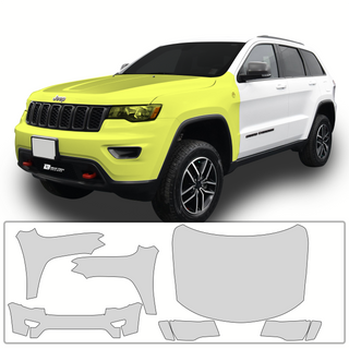 Precut Paint Protection Film Clear Bra PPF Decal Film Kit Fits Jeep Grand Cherokee Laredo 2014-2021 - Tint, Paint Protection, Decals & Accessories for your Vehicle online - Bogar Tech Designs