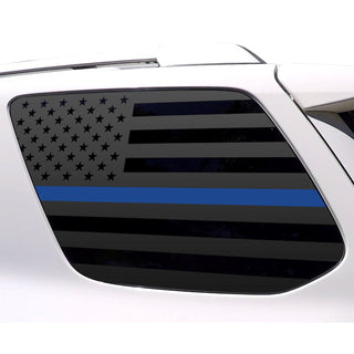 Precut Window American Flag Vinyl Decal Stickers Fits Toyota 4Runner 2010 - 20245th Generation - Bogar Tech Designs