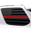 Precut Window American Flag Vinyl Decal Stickers Fits Toyota 4Runner 2010 - 20245th Generation - Bogar Tech Designs
