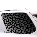 Precut Leopard Cheetah Rear Side Quarter Window Decal Sticker Fits Toyota 4Runner 2010 - 2024 - Bogar Tech Designs