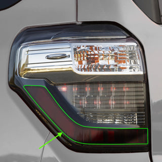 Tail Brake Fog Light Precut Overlay Tint Kit Fits Toyota 4Runner 2015 - 2024 - Bogar Tech Designs
