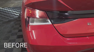 Full Headlight Taillight Precut Smoked PPF Tint Kit Film Overlay Fits Hyundai Elantra 2021-2025