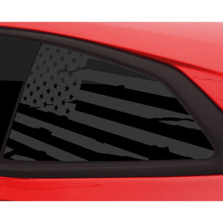 Quarter Window American Flag Vinyl Decal Stickers Fits Camaro 2016 - 2025 - Bogar Tech Designs