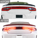Tail Light Race Track Bat Vinyl Overlay Decal Sticker Film Fits Dodge Charger 2015 - 2022 - Bogar Tech Designs