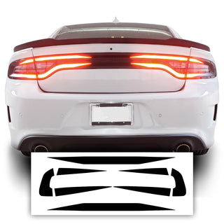 Tail Light Race Track Bat Vinyl Overlay Decal Cover Fits Dodge Charger 2015-2022 - Tint, Paint Protection, Decals & Accessories for your Vehicle online - Bogar Tech Designs