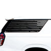 American Flag Window Vinyl Decal Stickers Fits Chevy Suburban GMC Yukon XL 2021 - 2025Blue Pink Red Green Line - Bogar Tech Designs