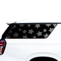 Animal Leopard Cow Paw Heart Window Vinyl Decal Stickers Fits Chevy Suburban GMC Yukon XL 2022 2023 2024 2025 Blue Pink Red Green Line - Bogar Tech Designs