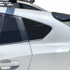 Rear Quarter Window American Flags Vinyl Decal Sticker Fits Subaru CrossTrek XV 2018 - 2021 - Bogar Tech Designs