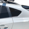 Rear Quarter Window American Flags Vinyl Decal Sticker Fits Subaru CrossTrek XV 2018 - 2021 - Bogar Tech Designs