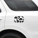 Precut Cow Print Rear Side Quarter Window Fuel Door Decal Stickers Fits Dodge Durango 2014 - 2023 - Bogar Tech Designs