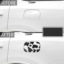 Precut Cow Print Rear Side Quarter Window Fuel Door Decal Stickers Fits Dodge Durango 2014 - 2023 - Bogar Tech Designs