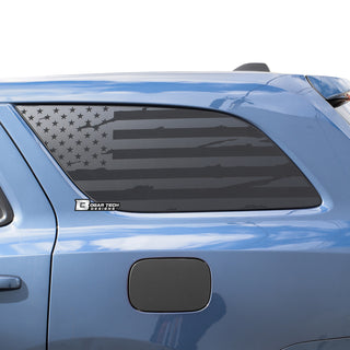 Precut Window American Flag Vinyl Decal Fits Dodge Durango 2014-2022 - Tint, Paint Protection, Decals & Accessories for your Vehicle online - Bogar Tech Designs