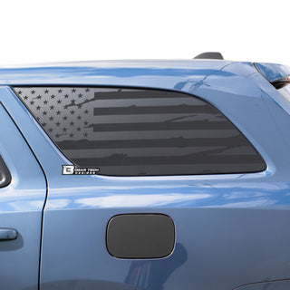 Precut Window American Flag Vinyl Decal Stickers Fits Dodge Durango 2014 - 2025 - Bogar Tech Designs