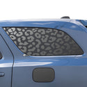 Precut Leopard Cheetah Rear Side Quarter Window Fuel Door Decal Stickers Fits Dodge Durango 2014 - 2023 - Bogar Tech Designs
