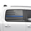 American Flag Side Window Vinyl Decal Stickers Fits Dodge Ram 2019 - 2025 - Bogar Tech Designs