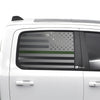 American Flag Side Window Vinyl Decal Stickers Fits Dodge Ram 2019 - 2025 - Bogar Tech Designs