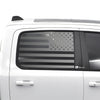 American Flag Side Window Vinyl Decal Stickers Fits Dodge Ram 2019 - 2025 - Bogar Tech Designs