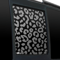 Precut Rear Middle Window Leopard Print Vinyl Decal Fits Ford F150 2004 - 2014 - Bogar Tech Designs