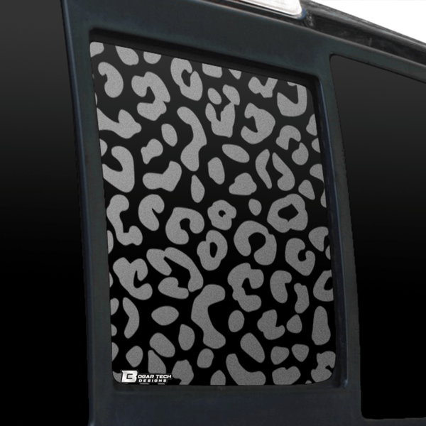 Precut Rear Middle Window Leopard Print Vinyl Decal Fits Ford F150 2004 - 2014 - Bogar Tech Designs