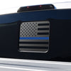 Rear Middle Window American Flag Vinyl Decal Sticker Fits F150 F250 F350 - Bogar Tech Designs