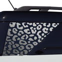Precut Leopard Cheetah Rear Side Quarter Window Decal Fits Ford Bronco Sport 2021 2022 2023 - Bogar Tech Designs