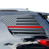 Precut American Flag Rear Side Quarter Window Decal Stickers Fits Ford Explorer 2011 - 2019 - Bogar Tech Designs