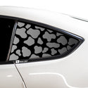 Cow Leopard Print Animal Decal Rear Side Quarter Window Precut Fits Toyota GR86 2022 2023 - Bogar Tech Designs