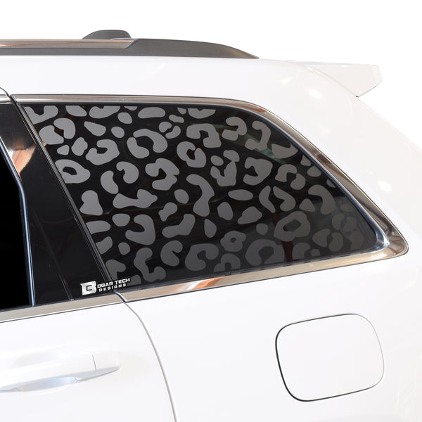 Precut Leopard Cheetah Print Window Fuel Door Gas Cap Vinyl Decal Fits Jeep Grand Cherokee 2011-2021