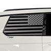 American Flag Window Vinyl Decal Stickers Fits Jeep Grand Cherokee L 2021 - 2025Blue Pink Red Green Line - Bogar Tech Designs
