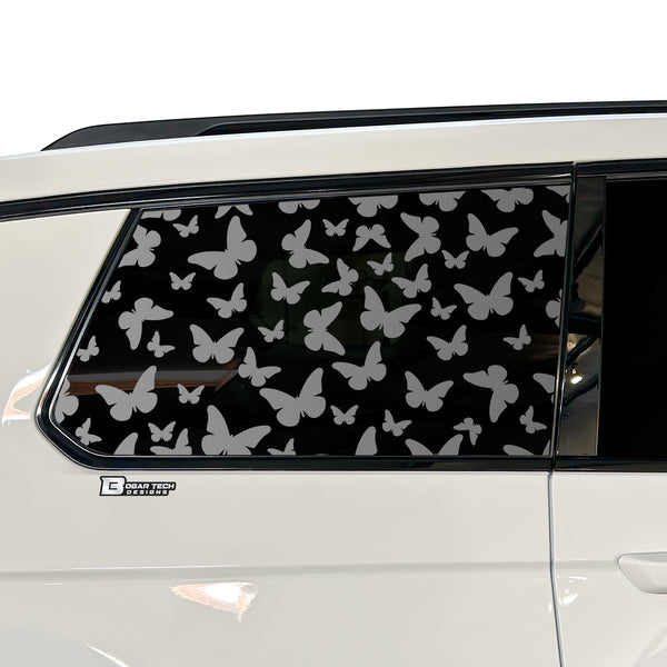 Animal Leopard Cheetah Cow Paw Heart Star Butterfly Window Vinyl Decal Stickers Fits Jeep Grand Cherokee L 2021 2022 2023 2024 2025 - Bogar Tech Designs