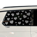 Animal Leopard Cheetah Cow Paw Heart Star Butterfly Window Vinyl Decal Stickers Fits Jeep Grand Cherokee L 2021 2022 2023 2024 2025 - Bogar Tech Designs