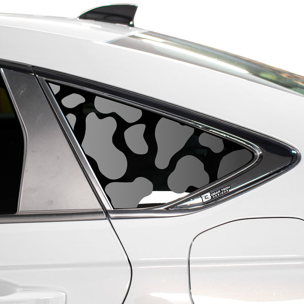Animal Leopard Cheetah Cow Window Vinyl Decal Stickers Fits Honda Accord Sedan 2023 - Bogar Tech Designs