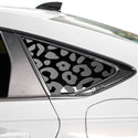 Animal Leopard Cheetah Cow Window Vinyl Decal Stickers Fits Honda Accord Sedan 2023 - Bogar Tech Designs