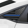 American Flag Rear Side Quarter Window Precut Decals Fits Honda Civic Hatchback 2022 - 2025 - Bogar Tech Designs