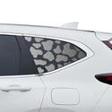 Animal Leopard Cow Window Vinyl Decal Stickers Fits Honda CR - V 2017 - 2022 - Bogar Tech Designs