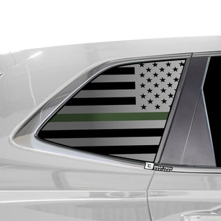 American Flag Window Vinyl Decal Stickers Fits Honda CR - V 2023 - 2025 - Bogar Tech Designs