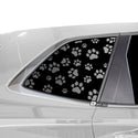 Animal Leopard Cow Paw Heart Window Vinyl Decal Stickers Fits Honda CR - V 2023 2024 2025 - Bogar Tech Designs