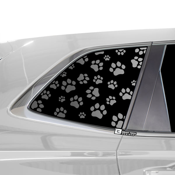 Animal Leopard Cow Paw Heart Window Vinyl Decal Stickers Fits Honda CR - V 2023 2024 2025 - Bogar Tech Designs