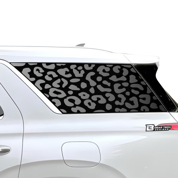 Animal Leopard Cow Window Vinyl Decal Stickers Fits Hyundai Palisade 2020-2025